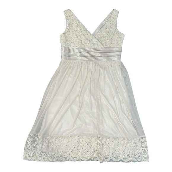 R&M richards White Dress Size 12 - Picture 1 of 7